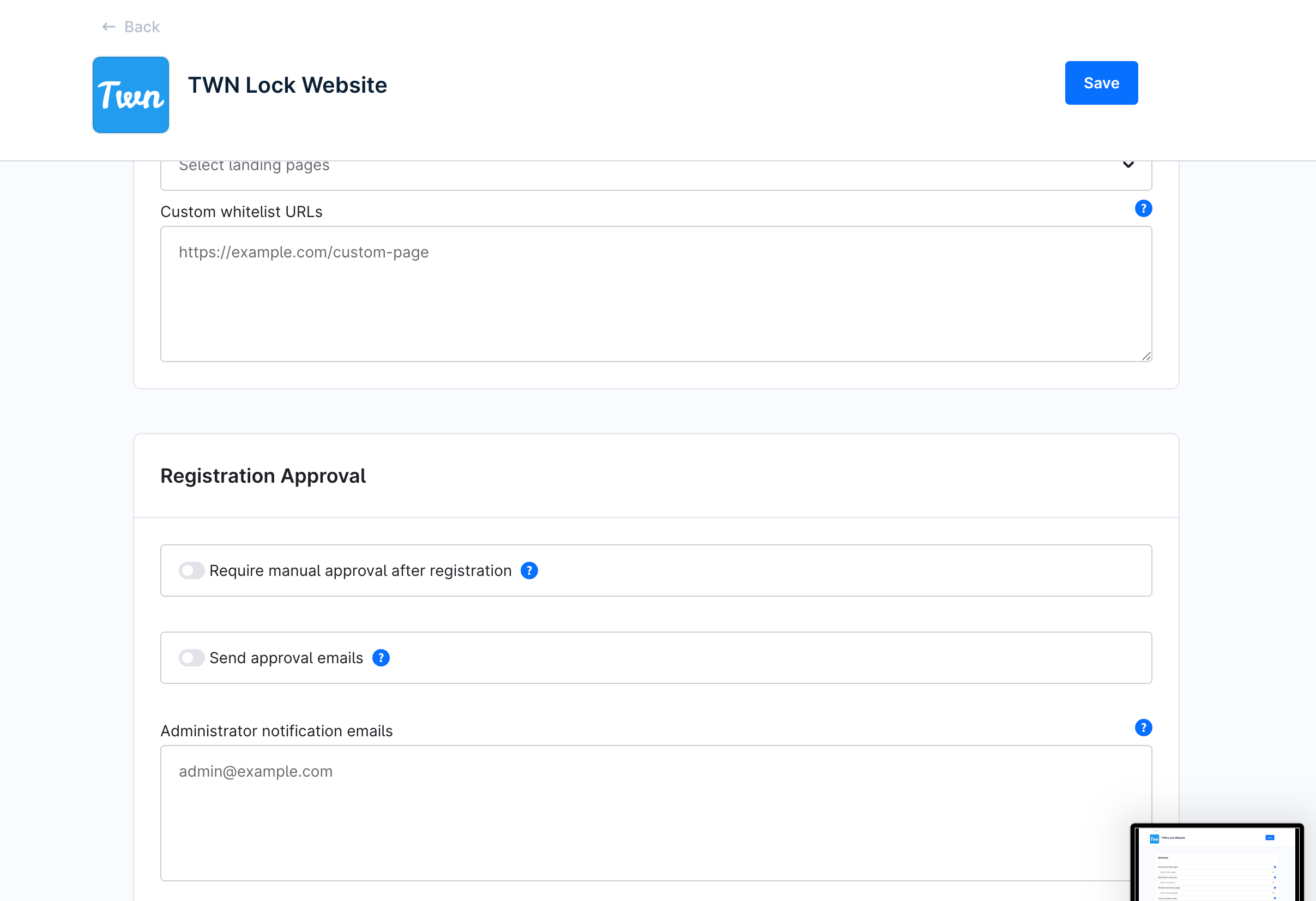 TWNxxLockWebsite