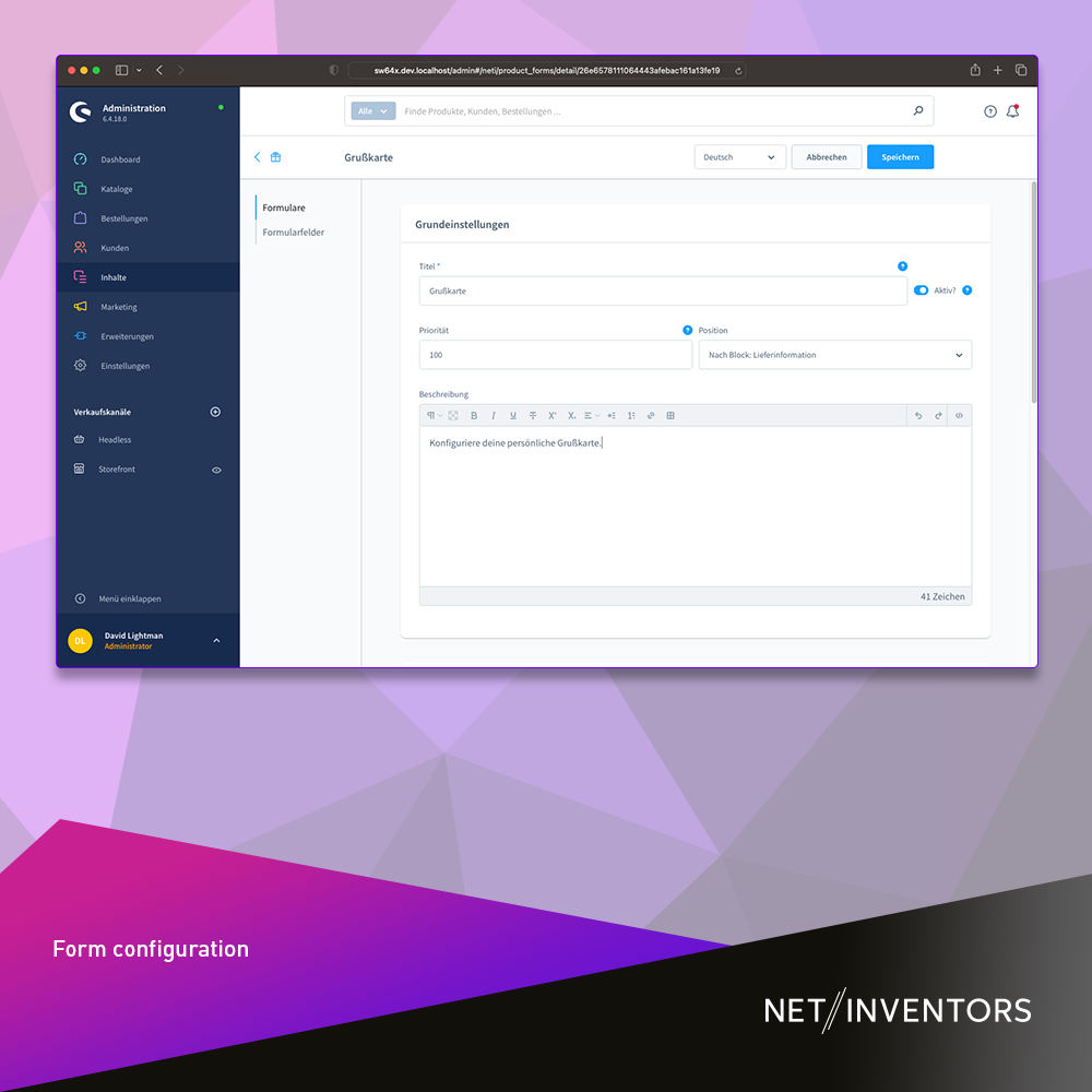 NetiNextProductForms