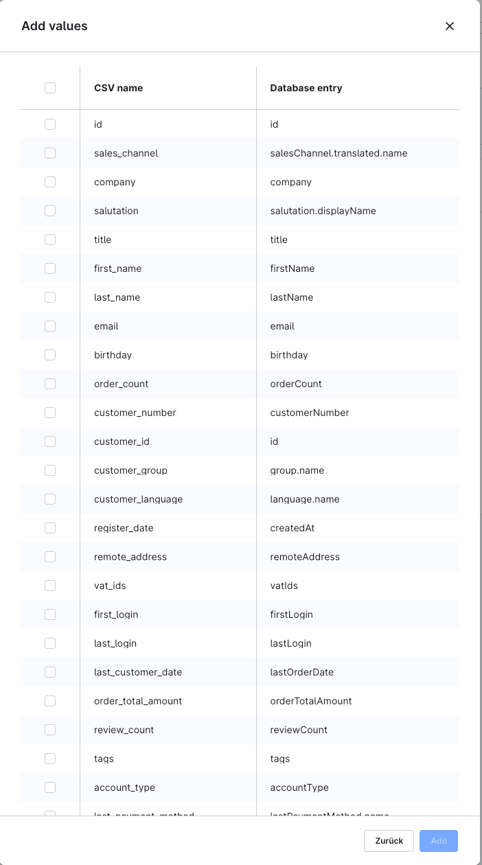CnkPlatformCustomerCsvExport