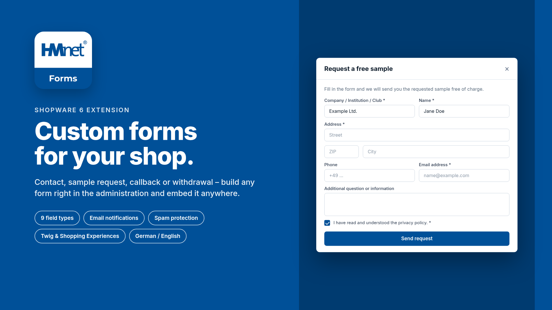 HMnetForms