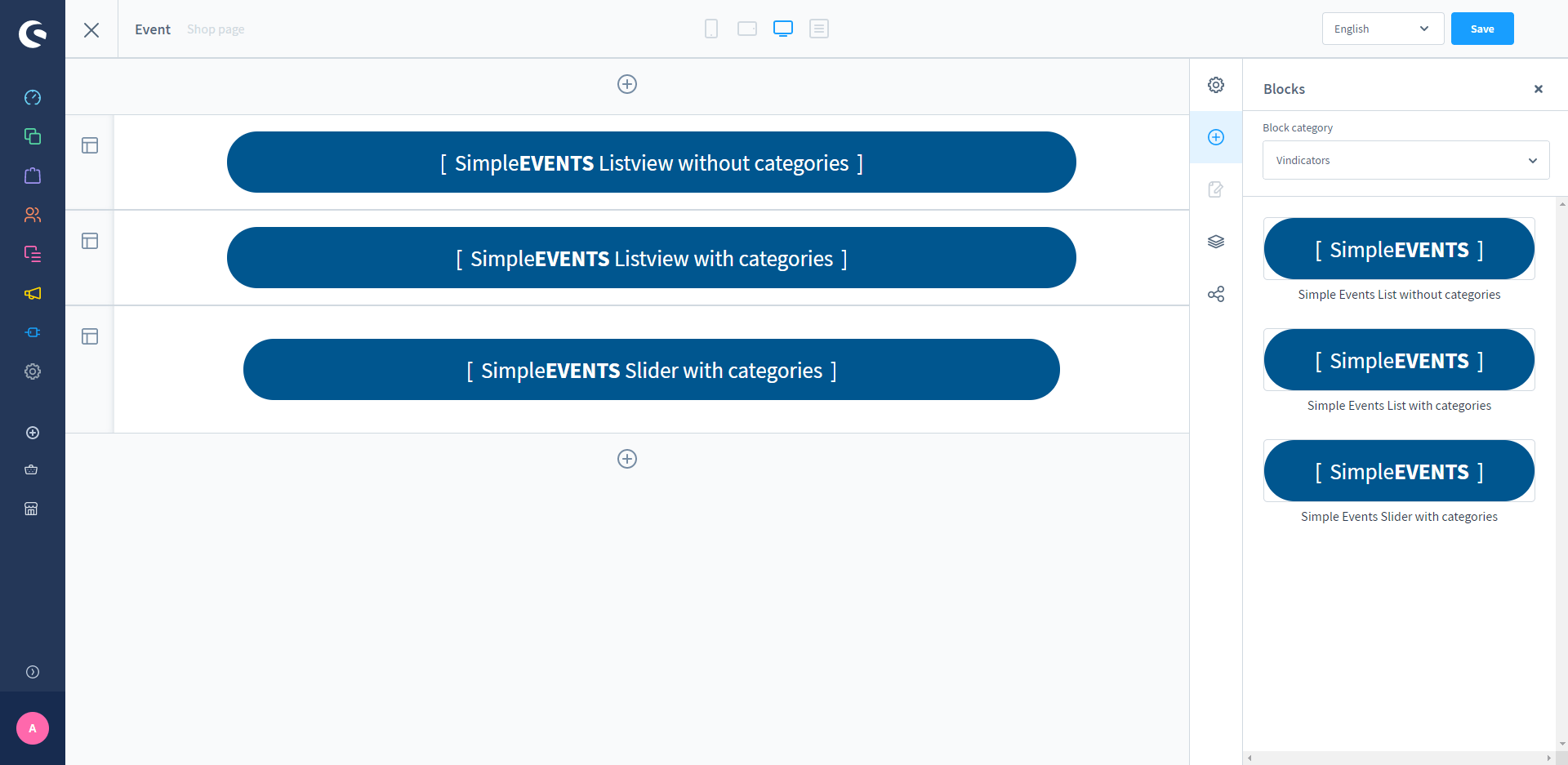 VdctSimpleEvents