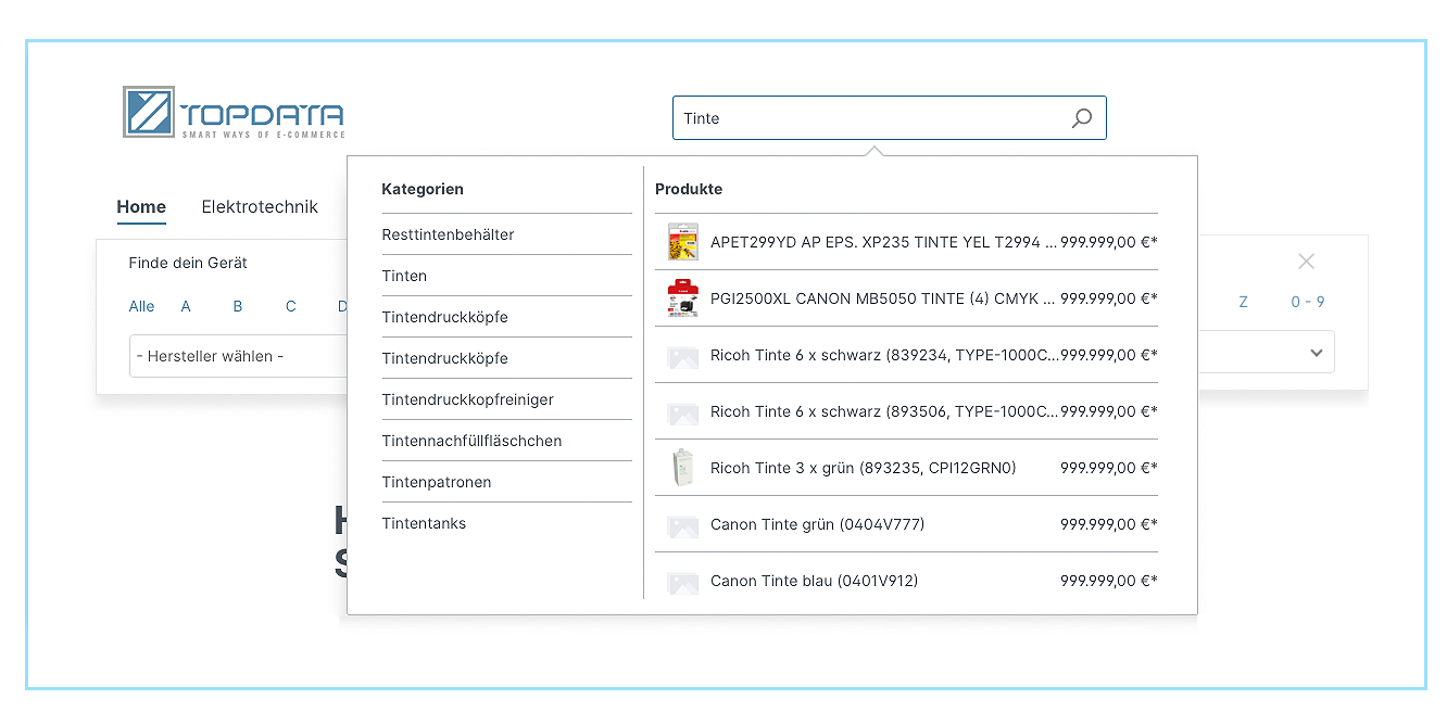 TopdataCategorySearchSW6