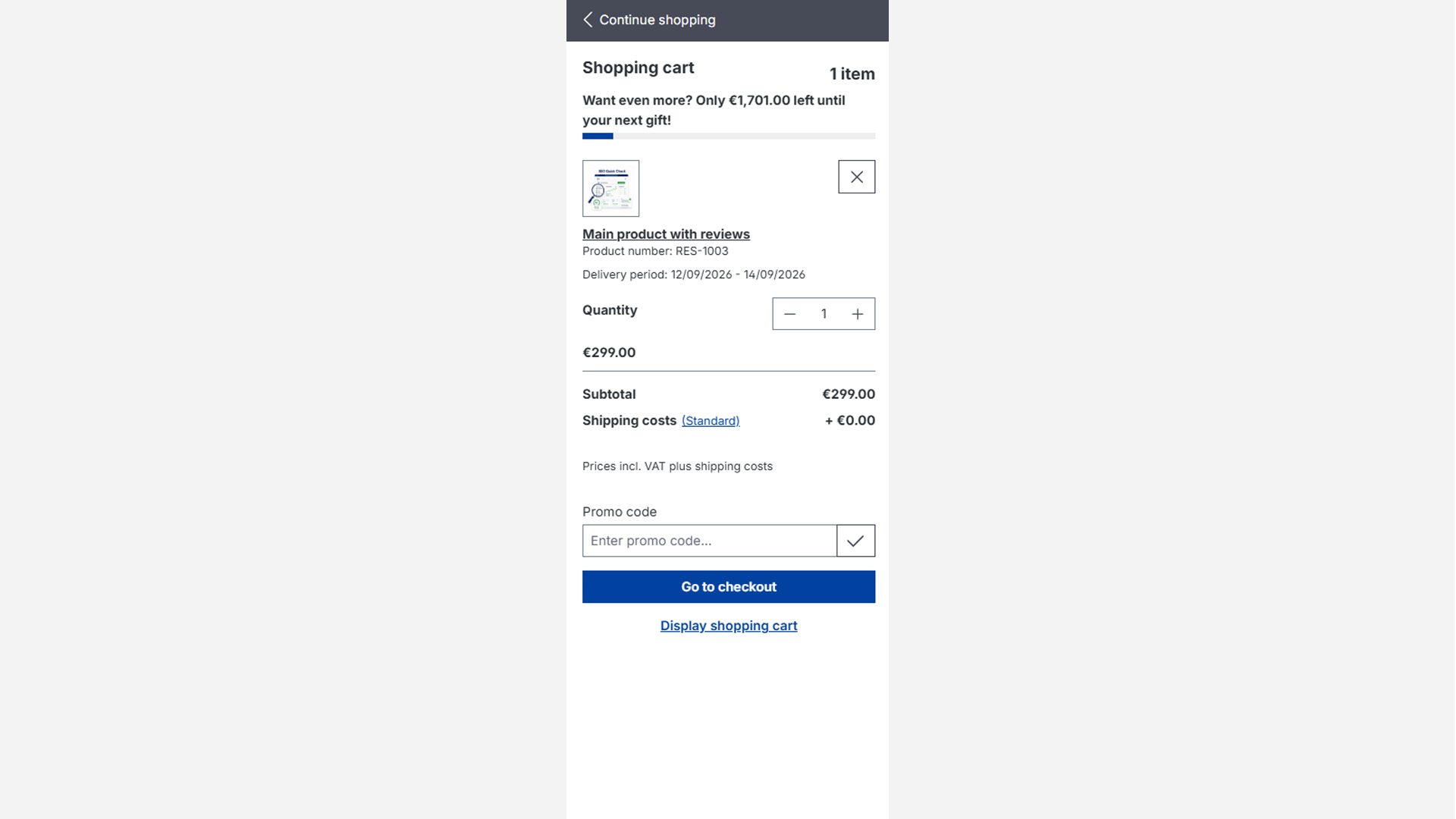 ResponseFreeGift