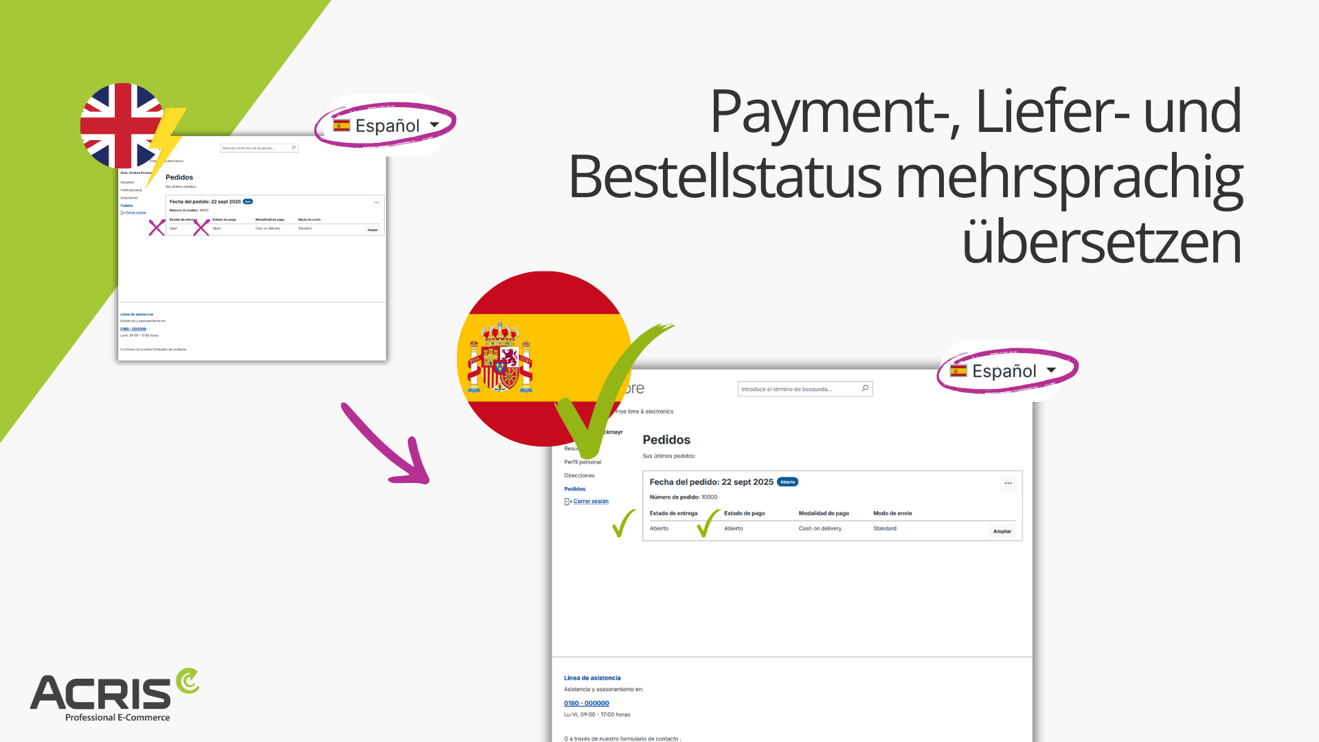 AcrisOrderStatusTranslationAppCS