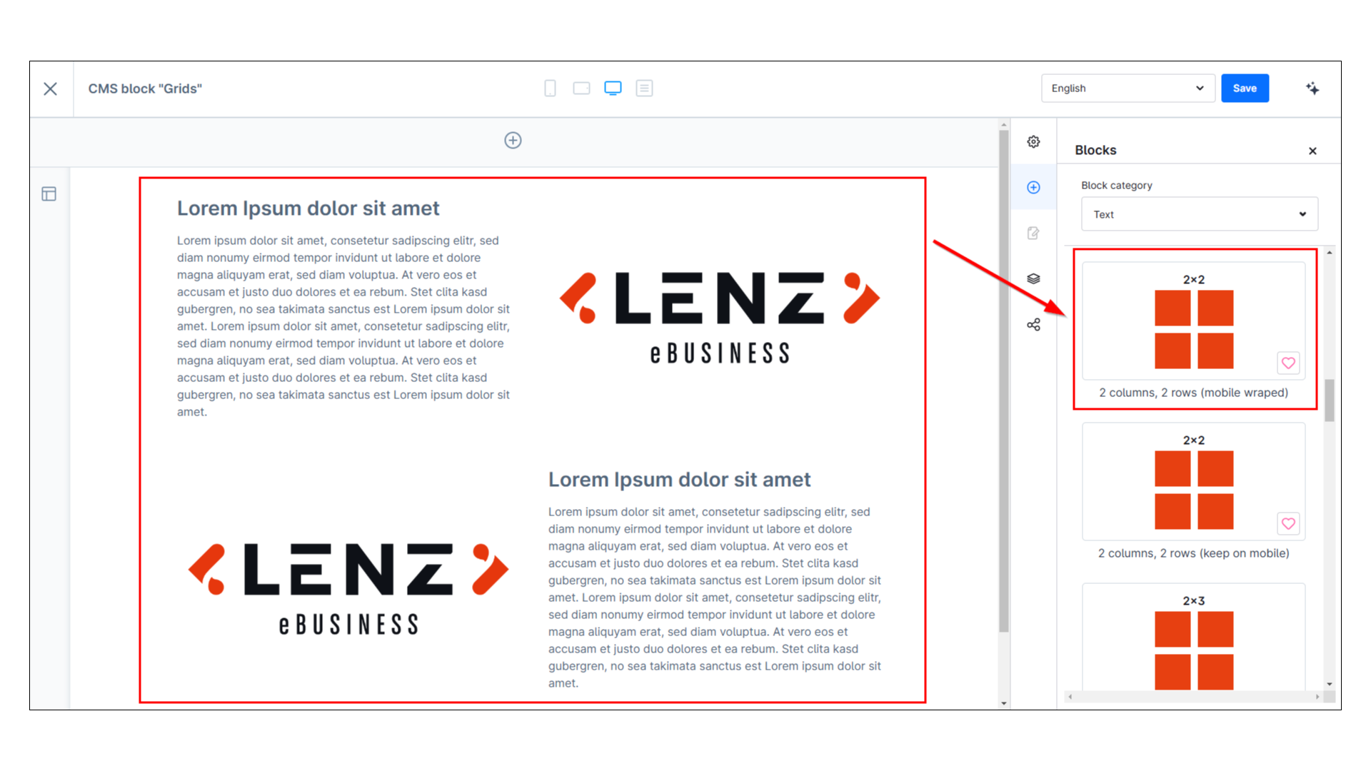 LenzPlatformAppCmsBlocks
