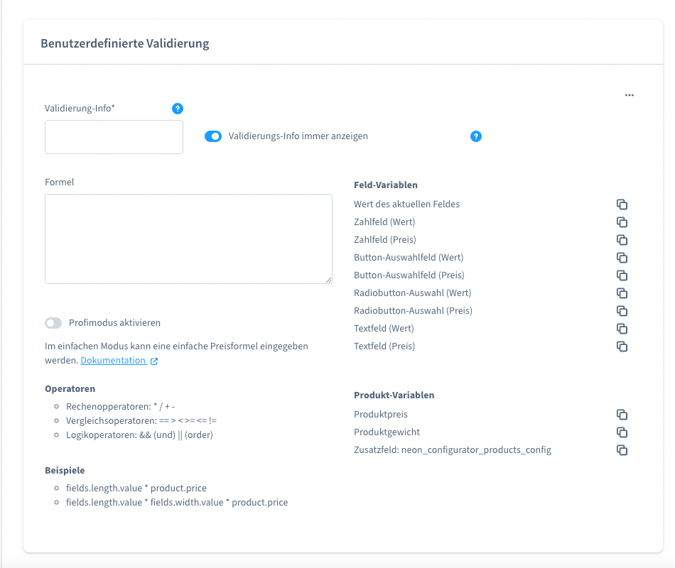 Neon6Configurator