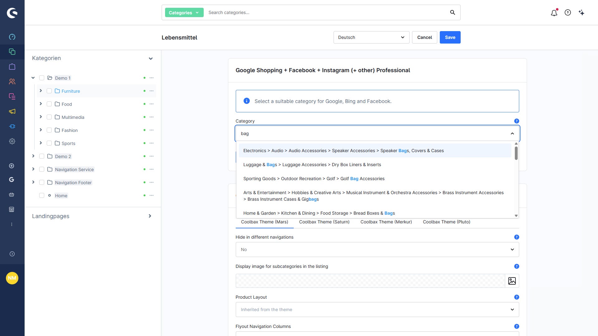 CbaxModulGoogleShopping