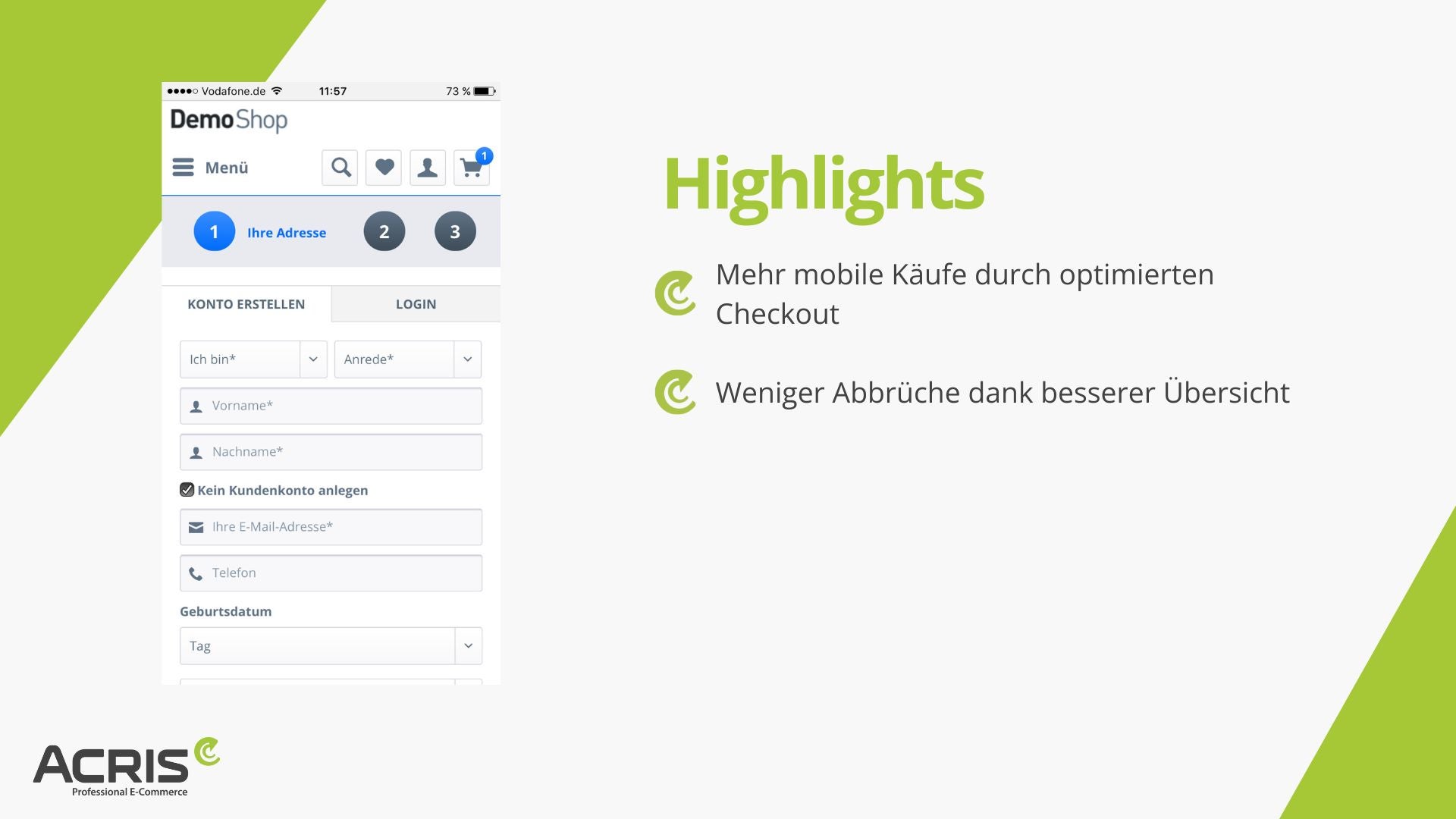 ProxaOptimierterMobileCheckout