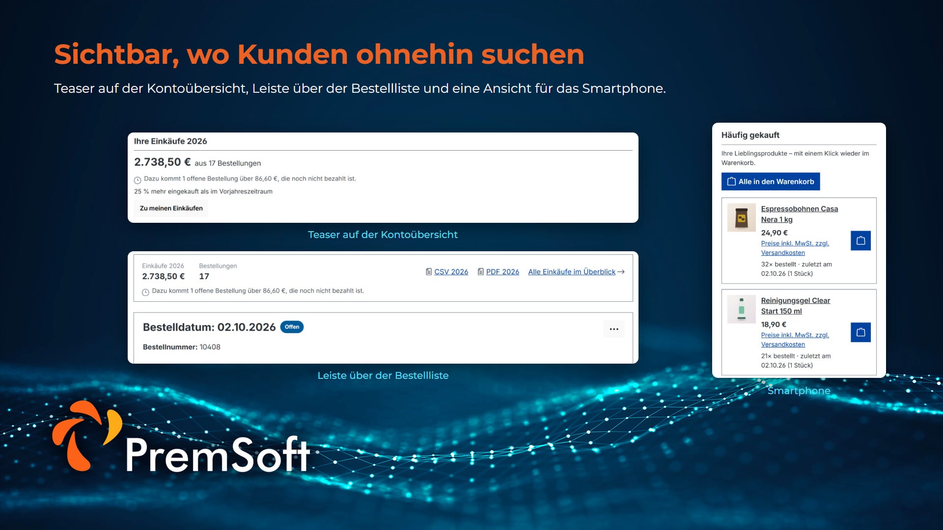 PremsCustomerAccountDashboard