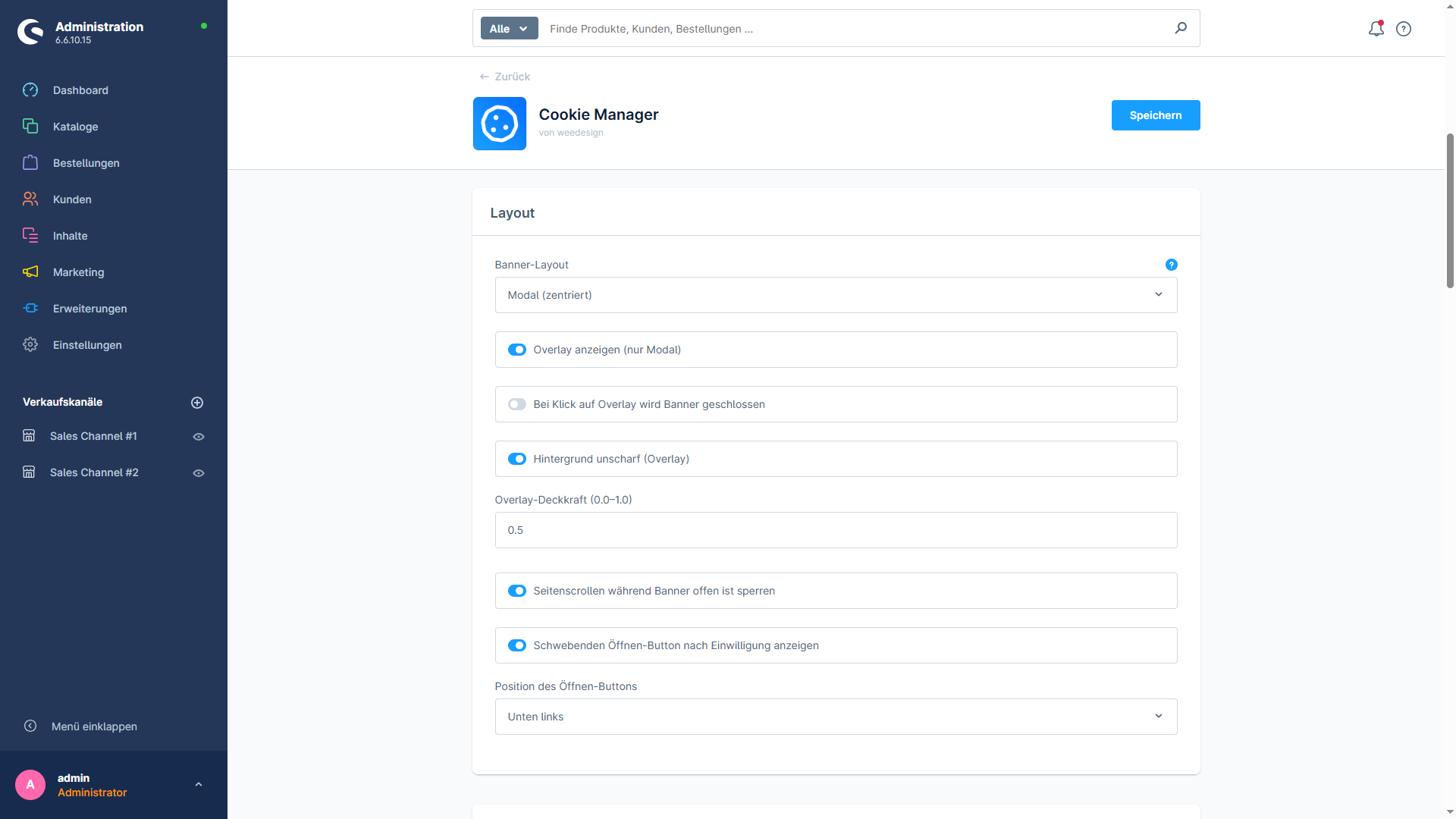 WeedesignCookieManager