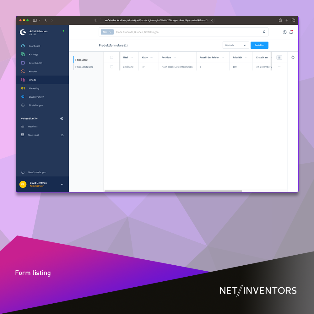 NetiNextProductForms