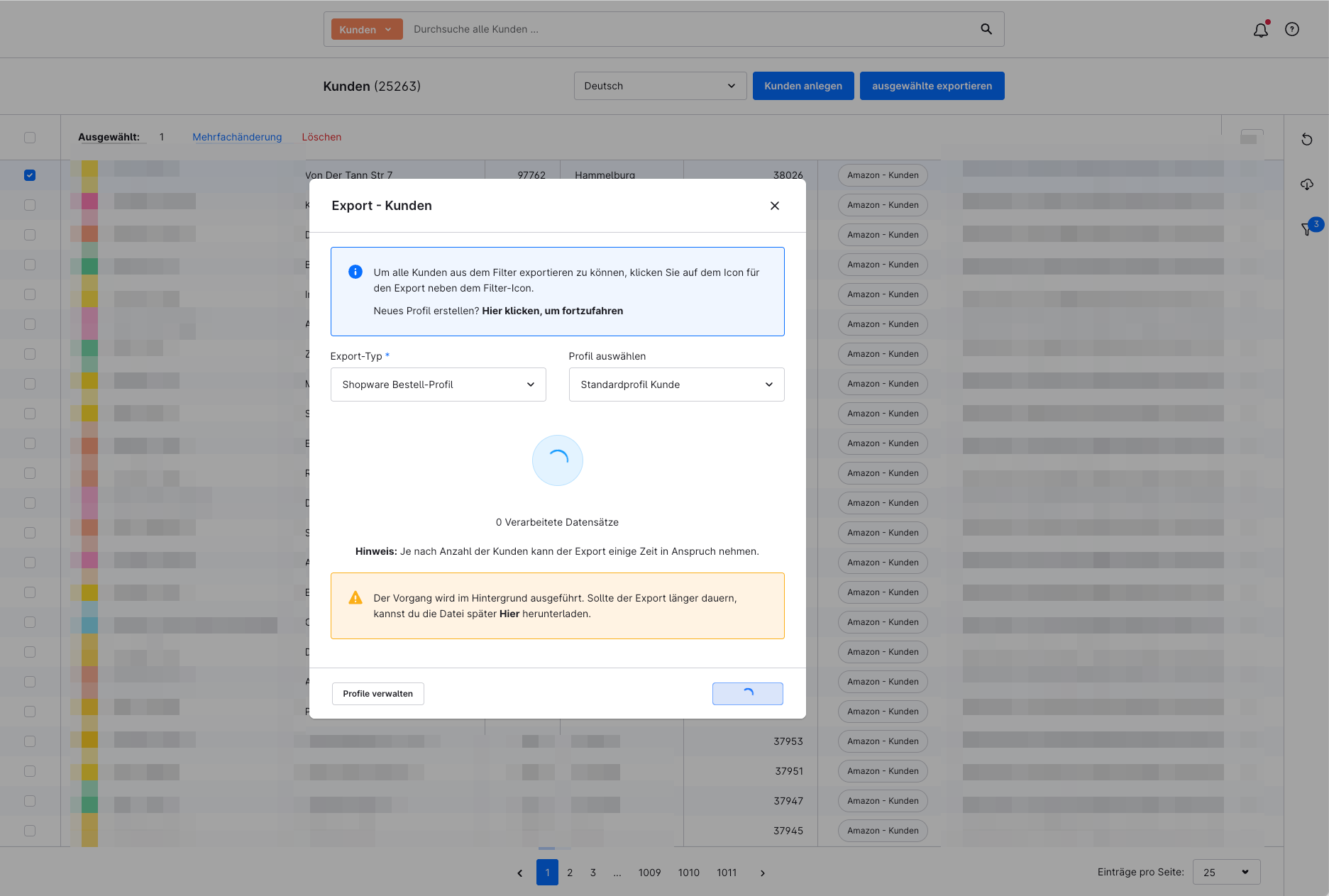 CnkPlatformCustomerCsvExport