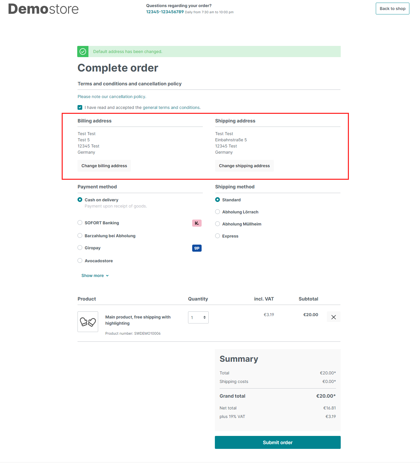LenzPlatformAppAddressValidation