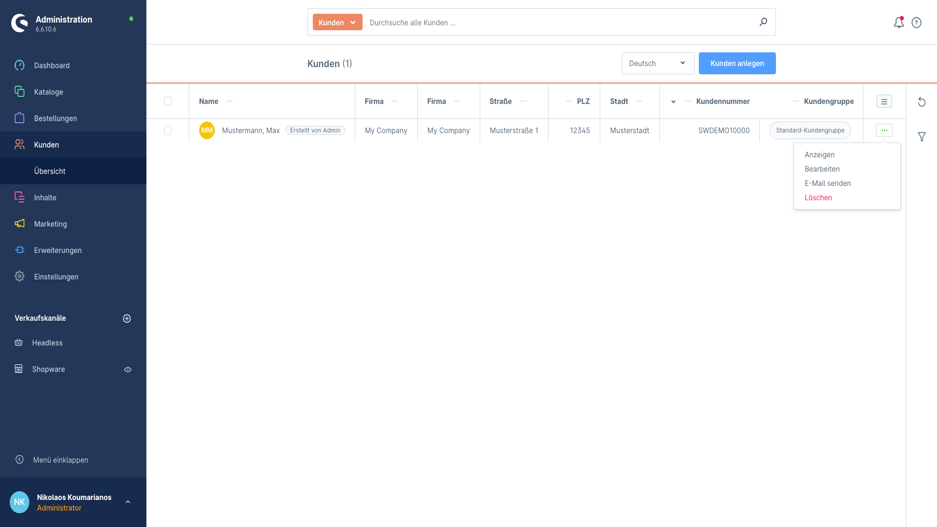 MageVisionEmailCustomers