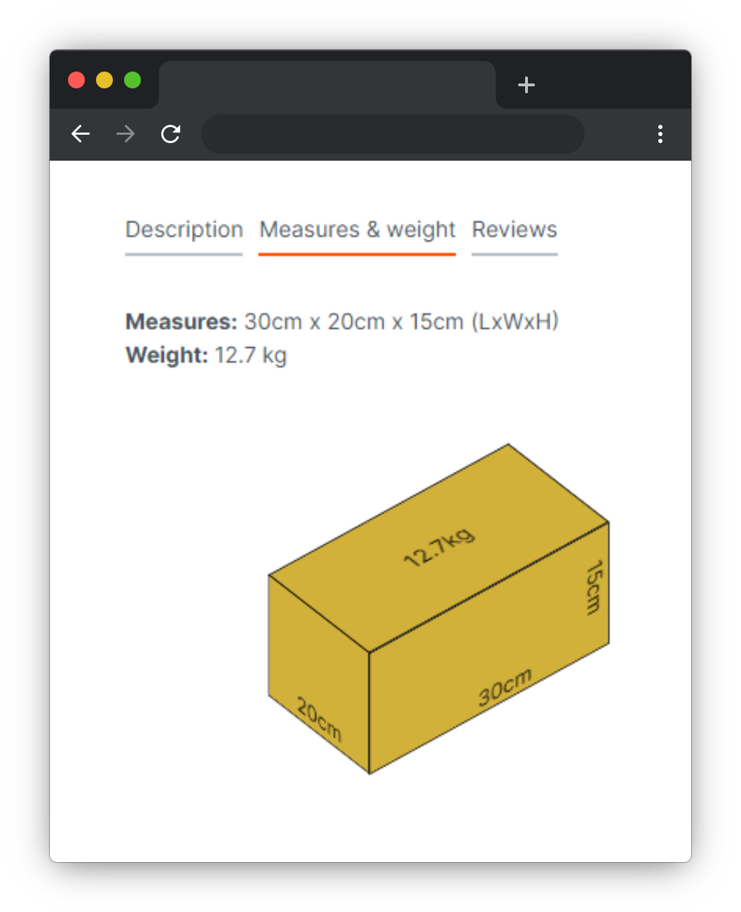 MazePackageDimensions