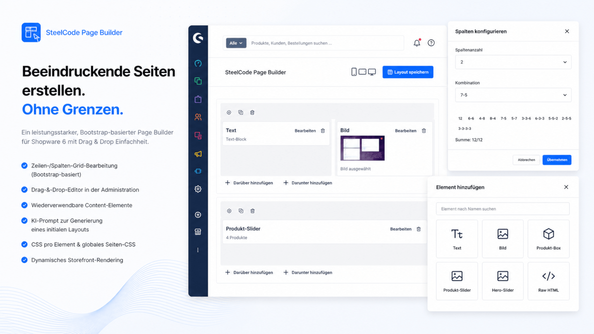 SteelCodePageBuilder