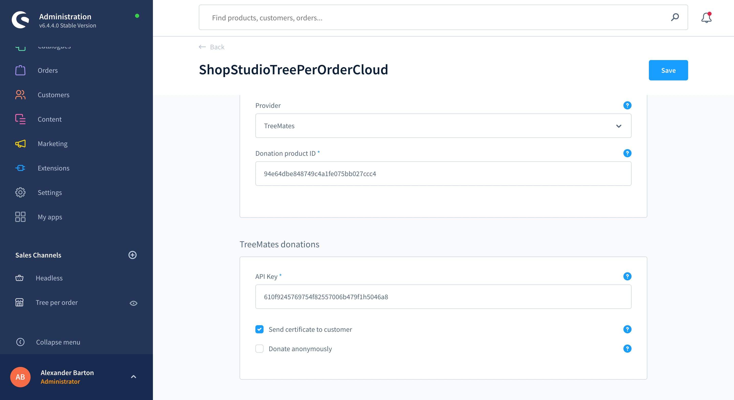 ShopStudioTreePerOrderCloud