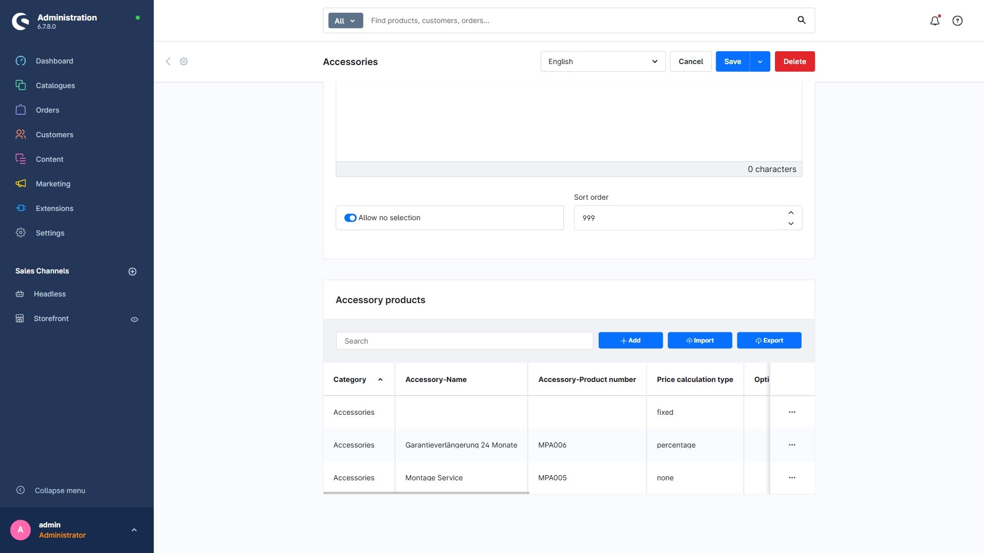 MoorlProductAccessories