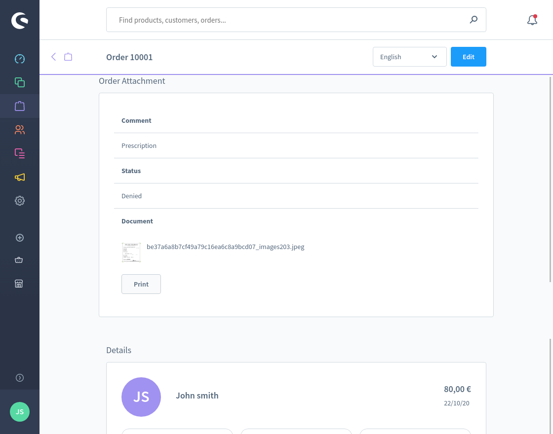 WebkulOrderAttachments