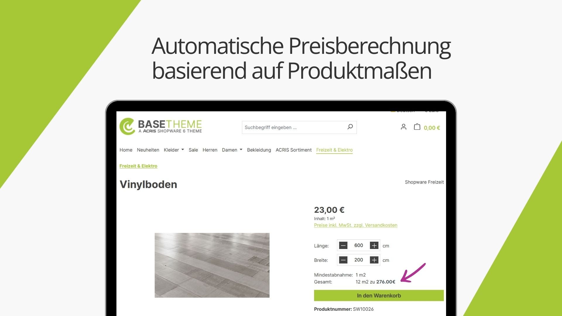 AcrisProductAreaCalculationCS