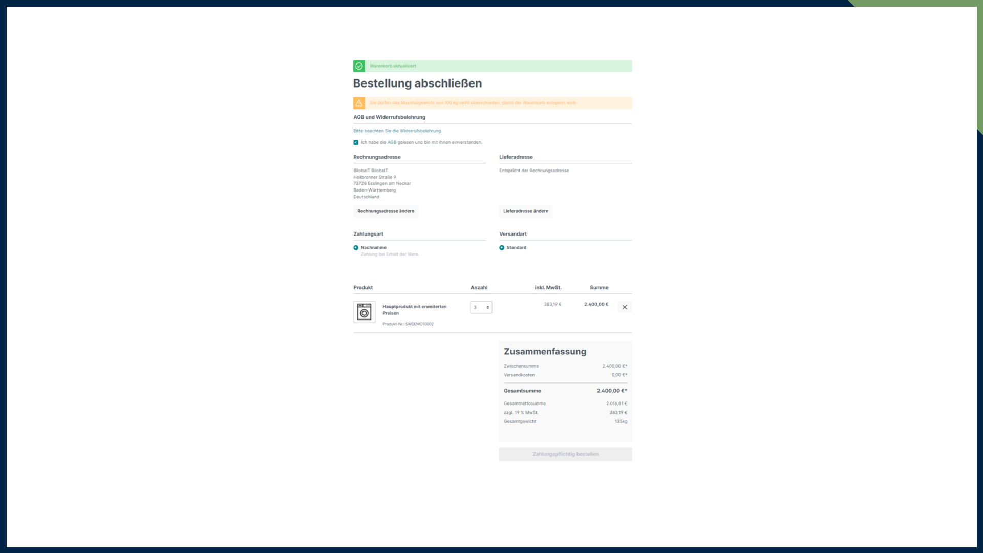 BilobaCheckoutBasketWeight
