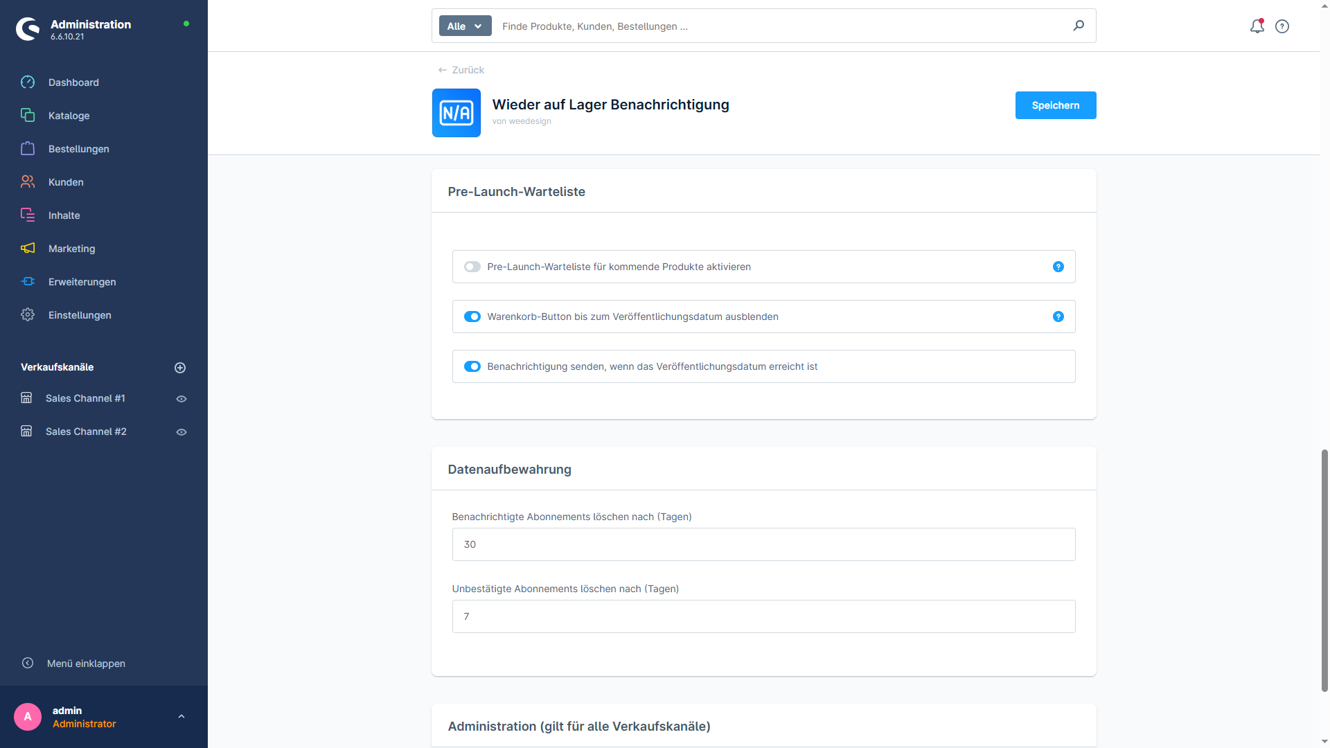 WeedesignAvailability