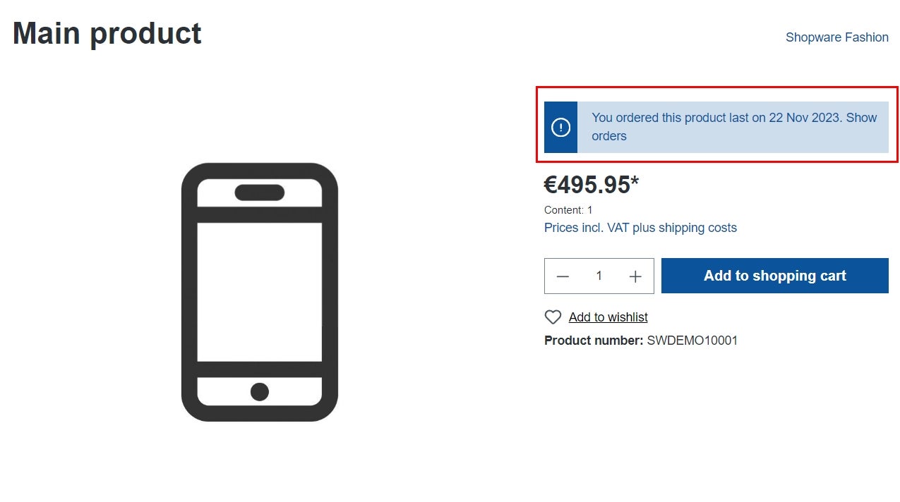 MoorlRecentBuy