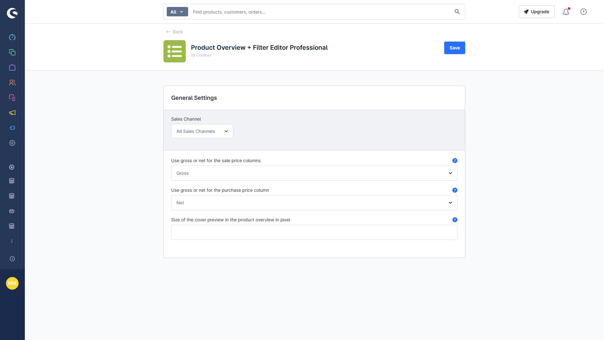 CbaxModulProductGrid