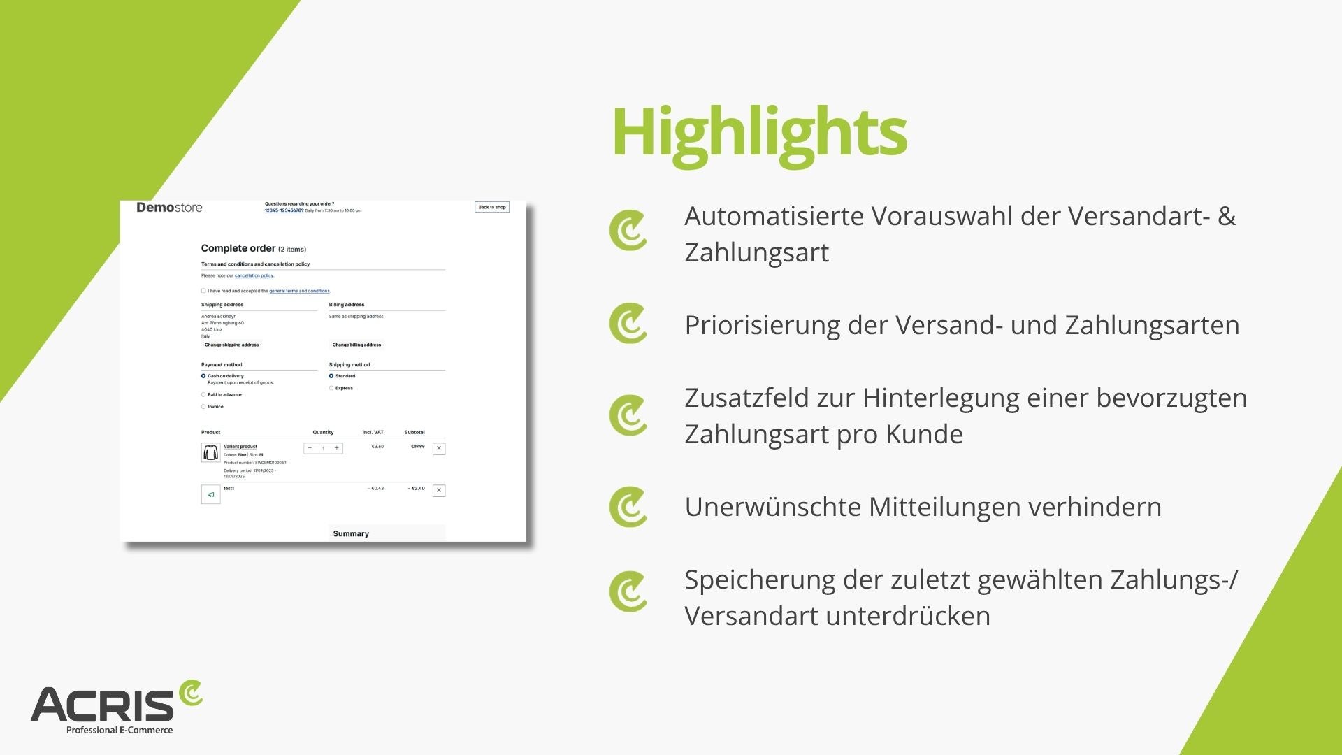 AcrisCheckoutMethodPreselectCS