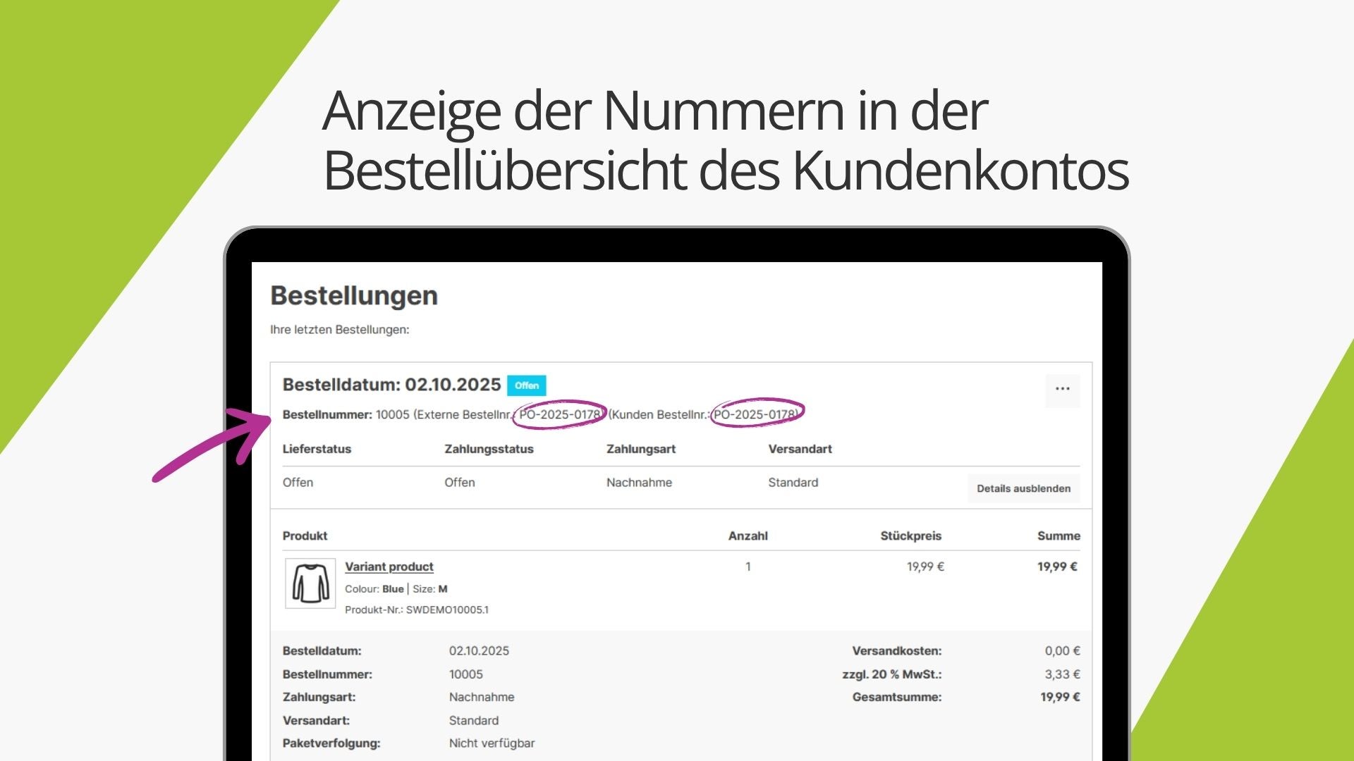 AcrisExternalOrderNumberAppCS