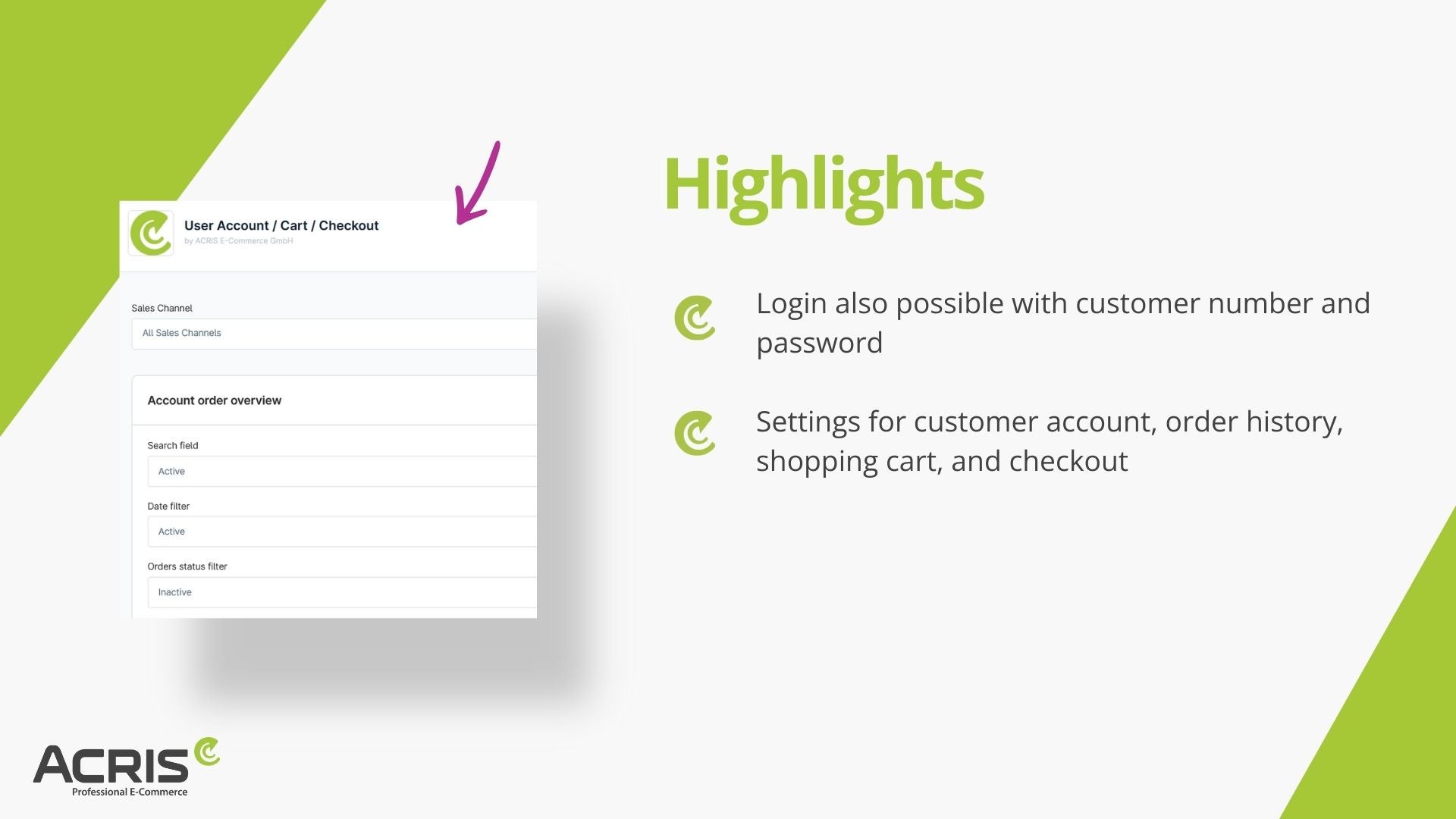 AcrisAccountCartCheckoutCS