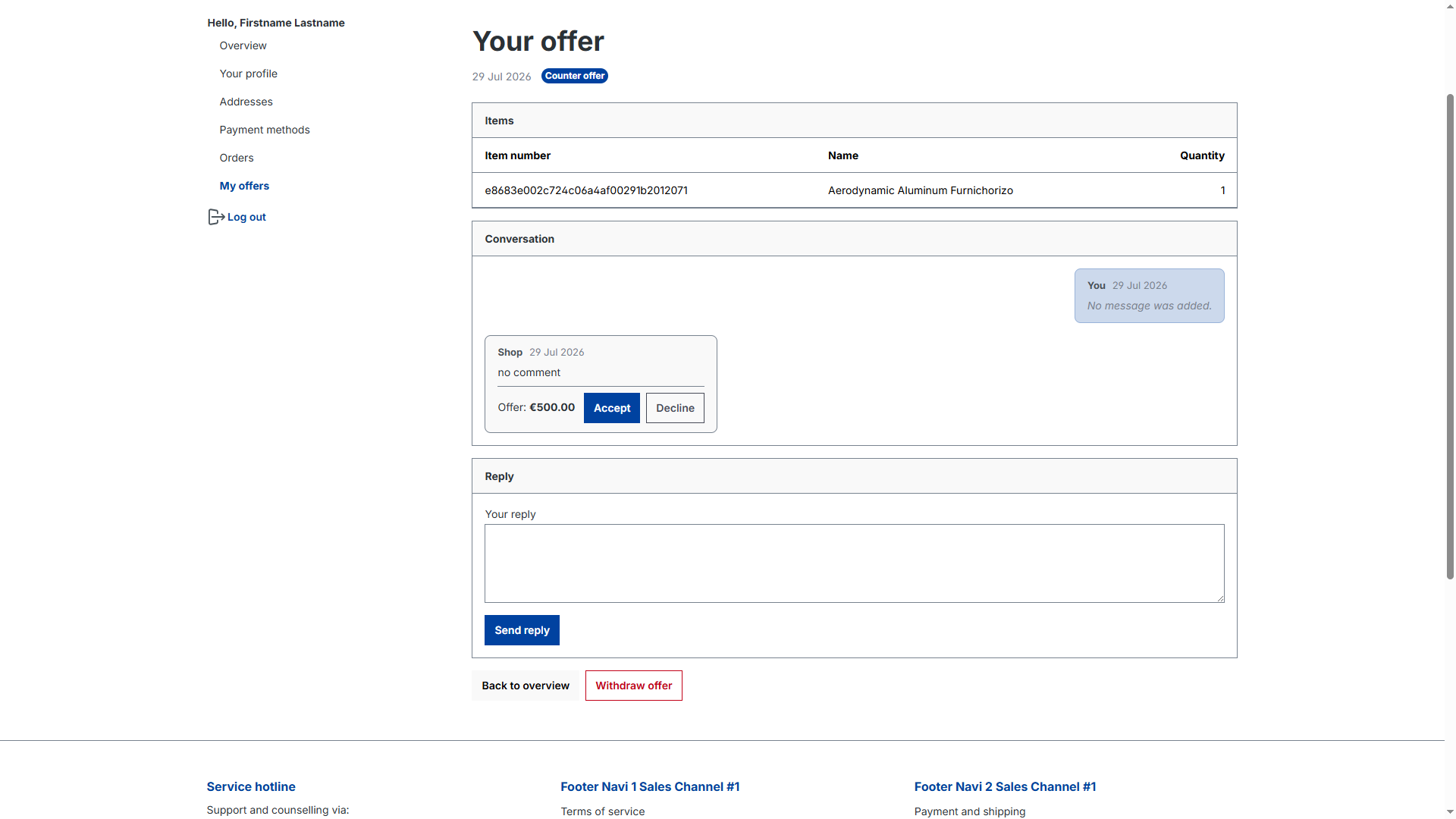 WeedesignPriceOffer