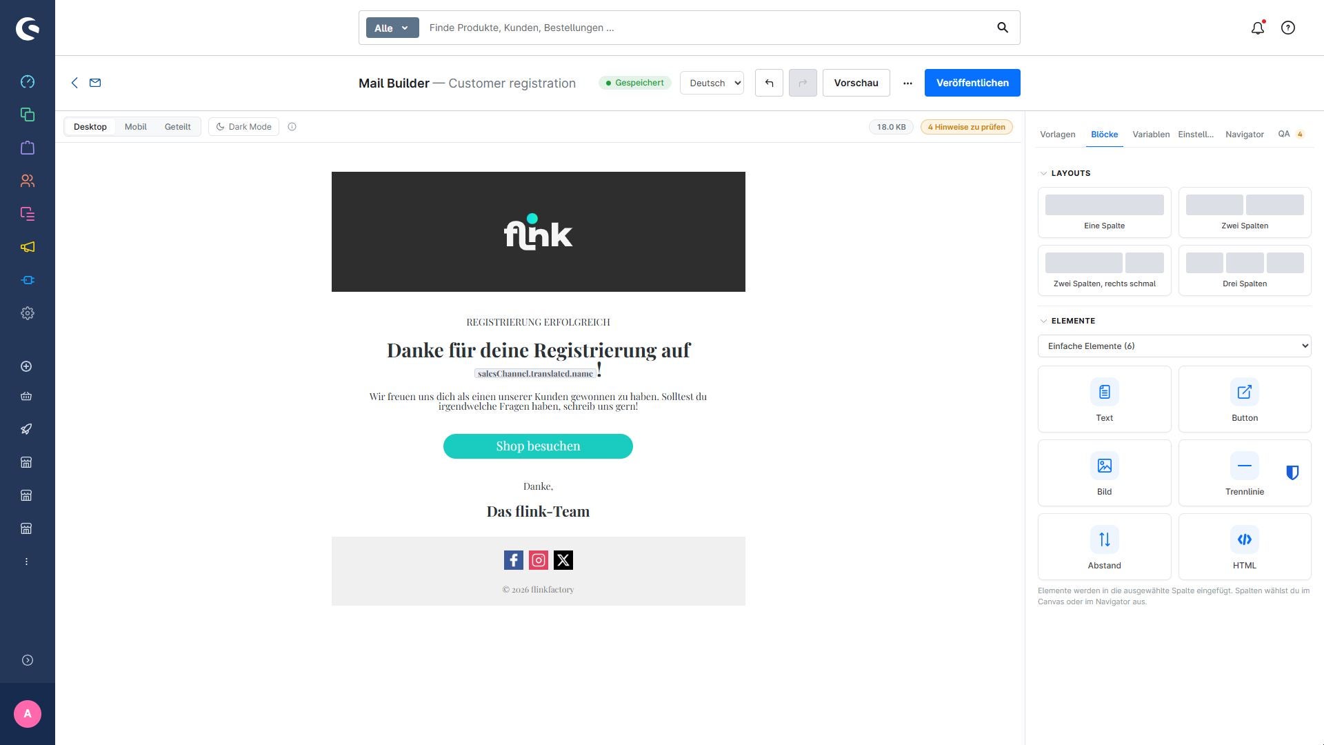 FlinkMailBuilder