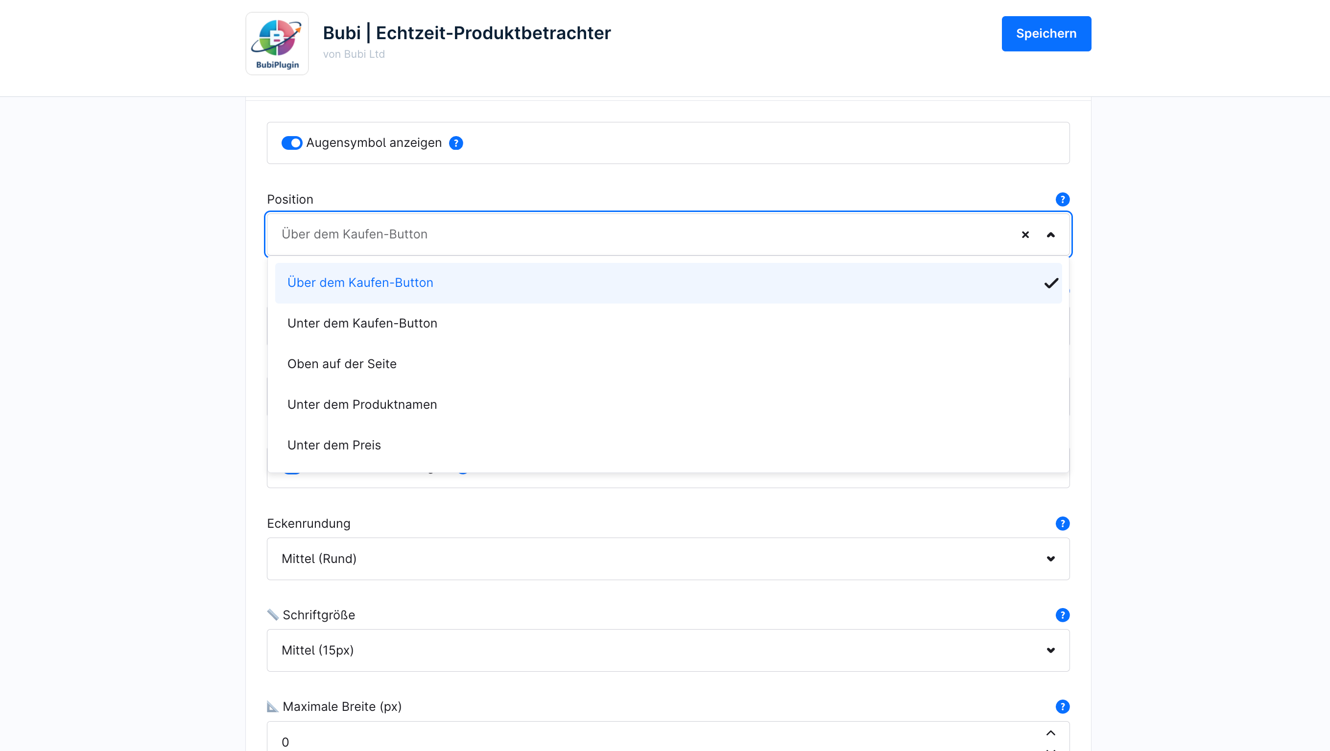 BubiRealTimeProductShow