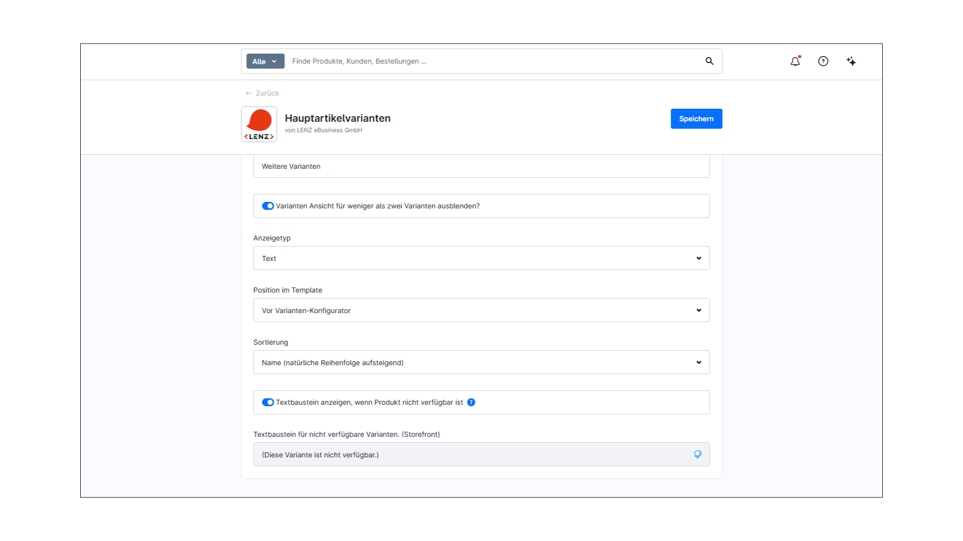 LenzPlatformVariantManager