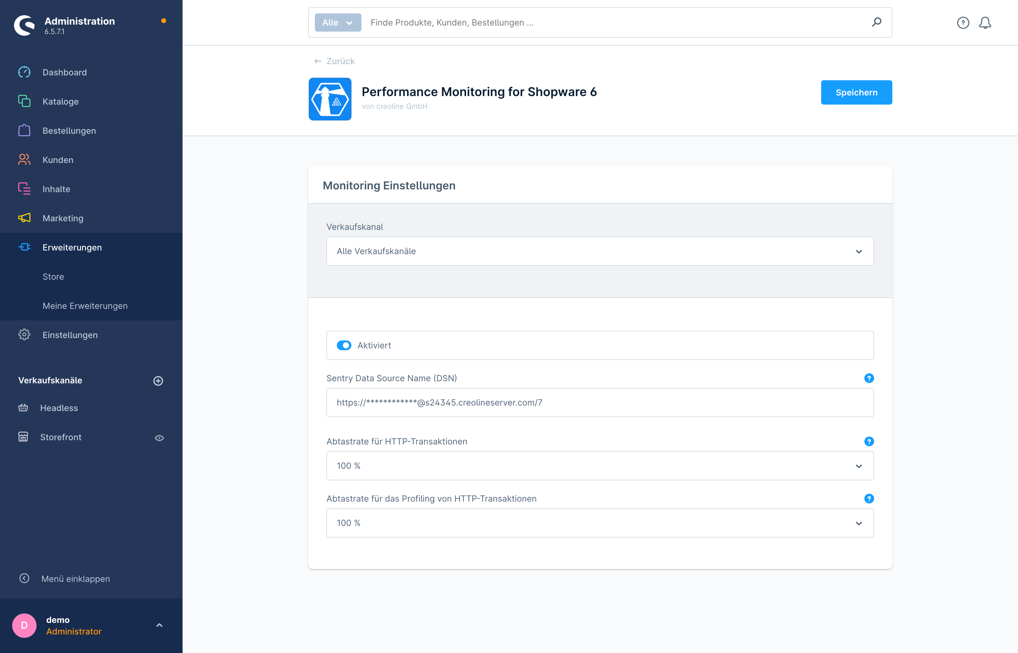 CreolineMonitoring