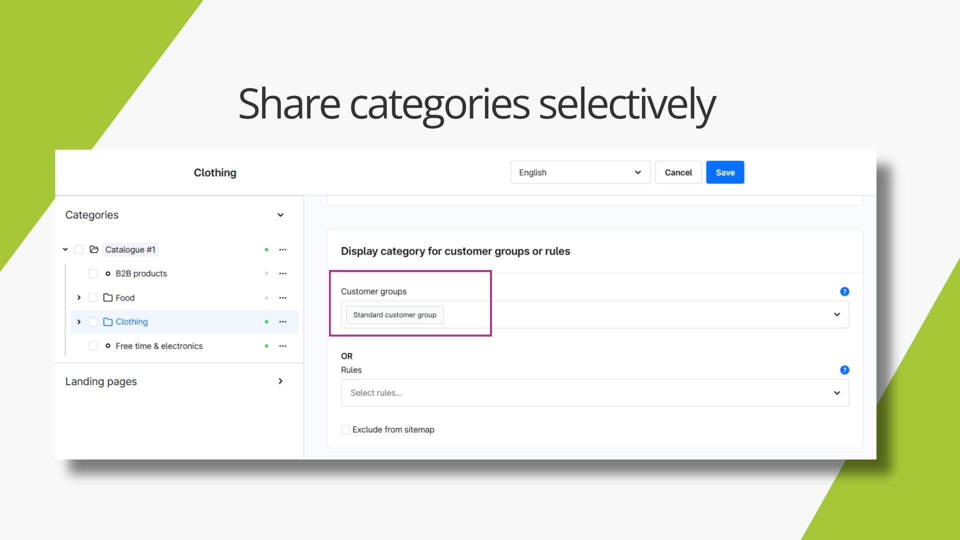 AcrisDisplayCategoryCustomerGroupCS