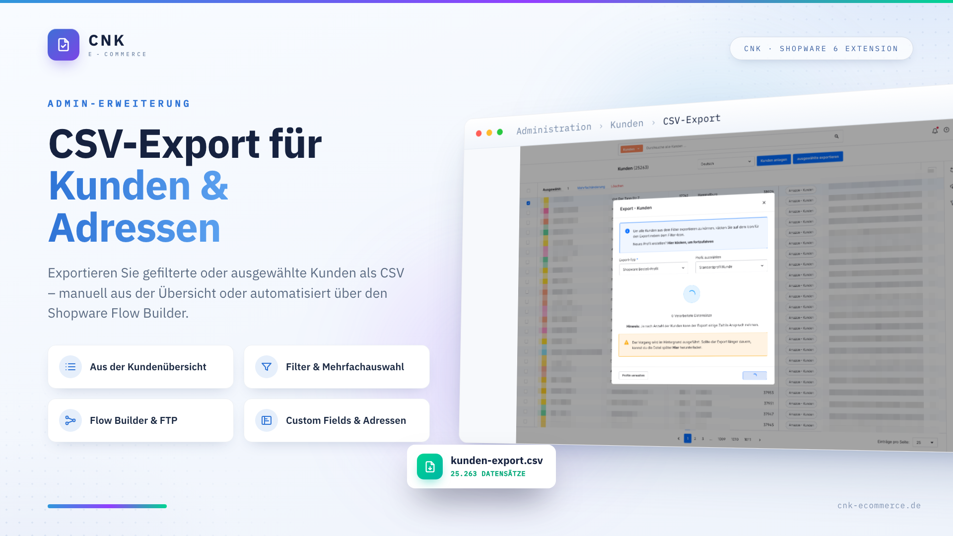 CnkPlatformCustomerCsvExport