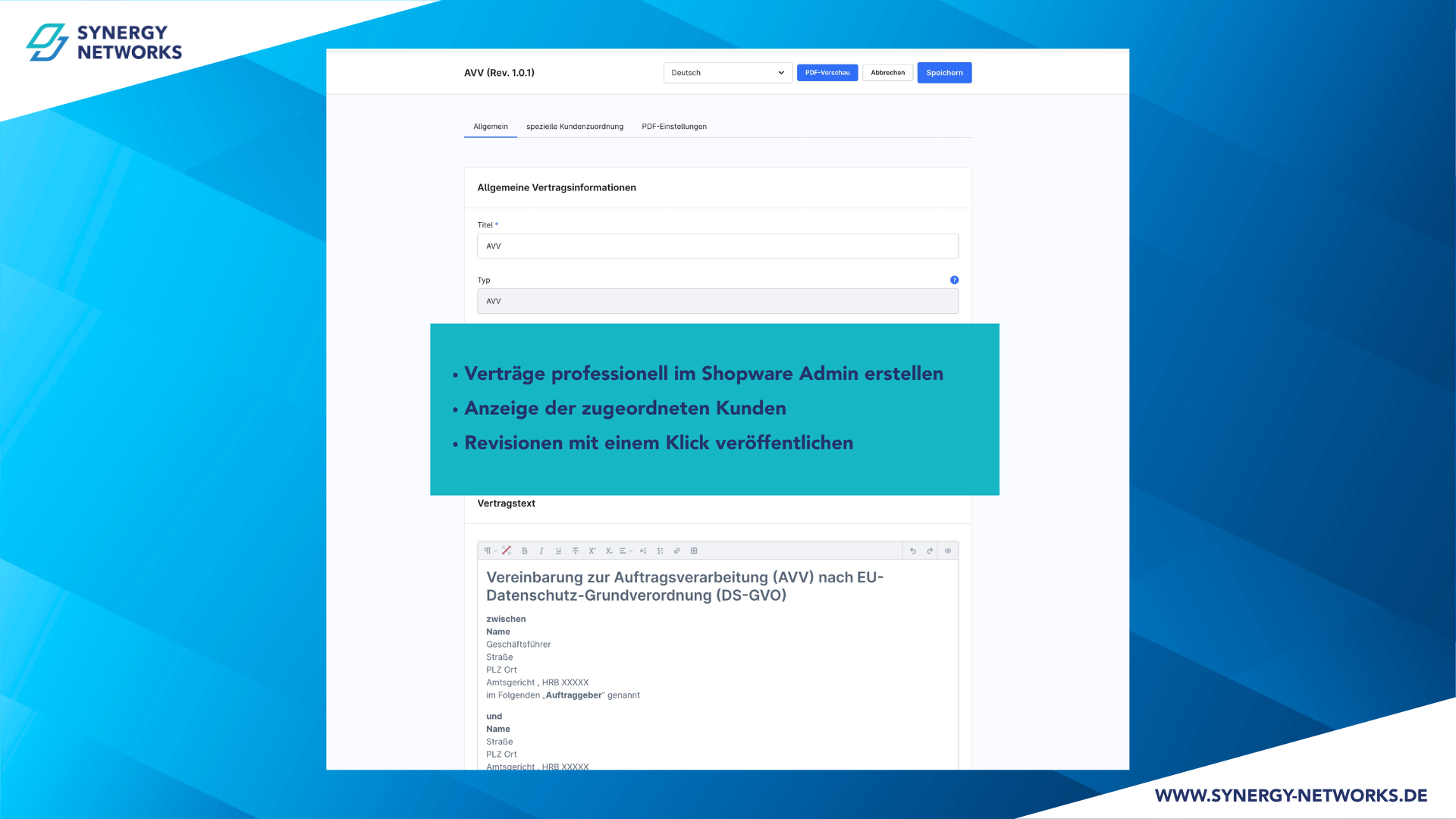 SynContractManagement