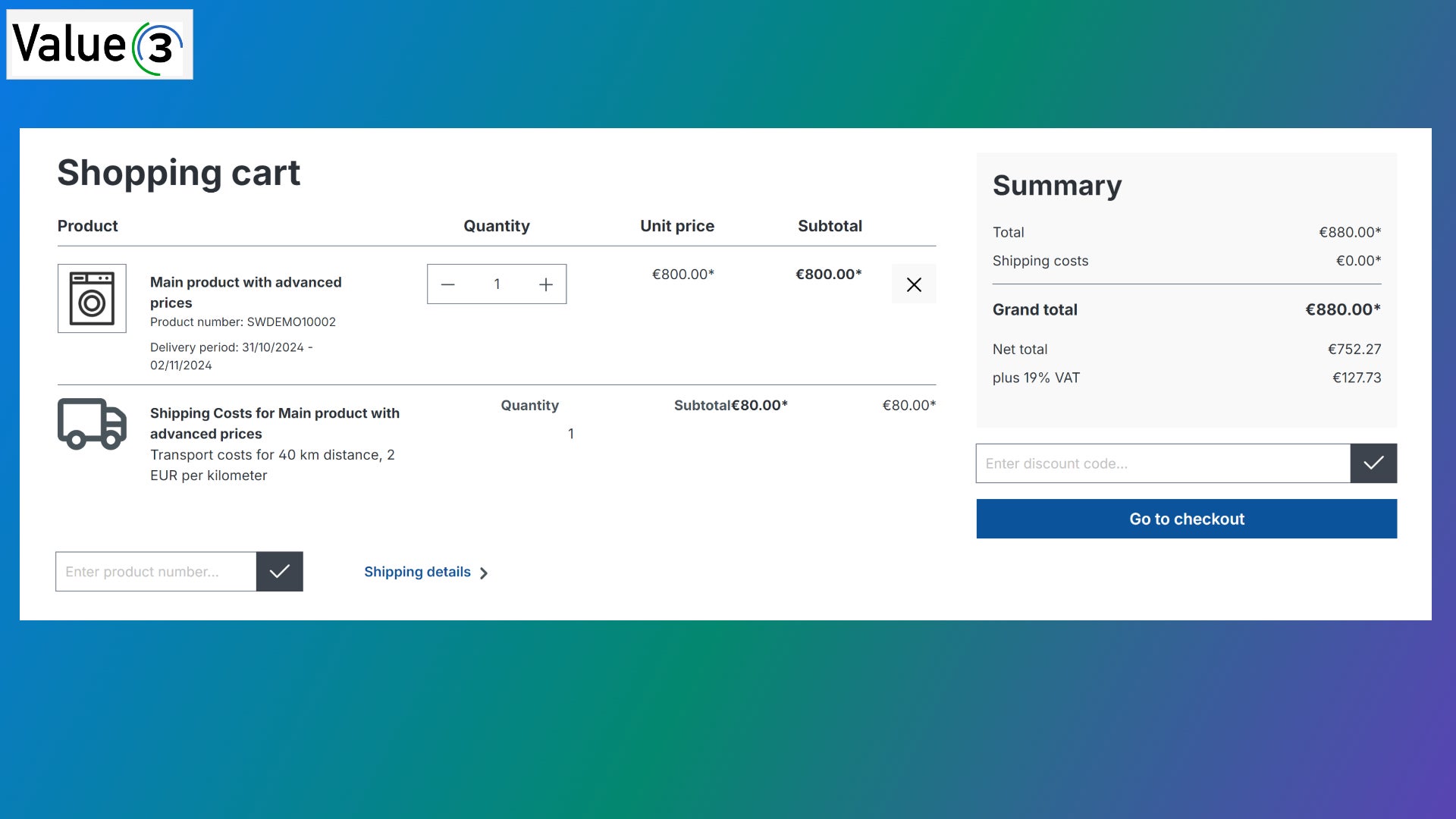 Value3ShippingCostByDistance