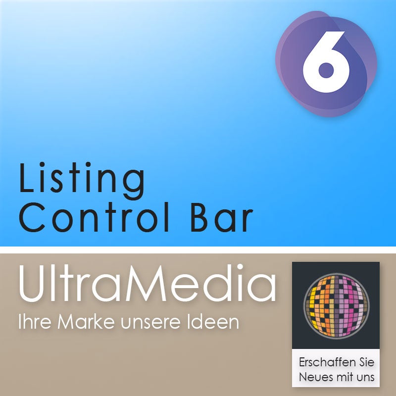 UltraListingControlBar