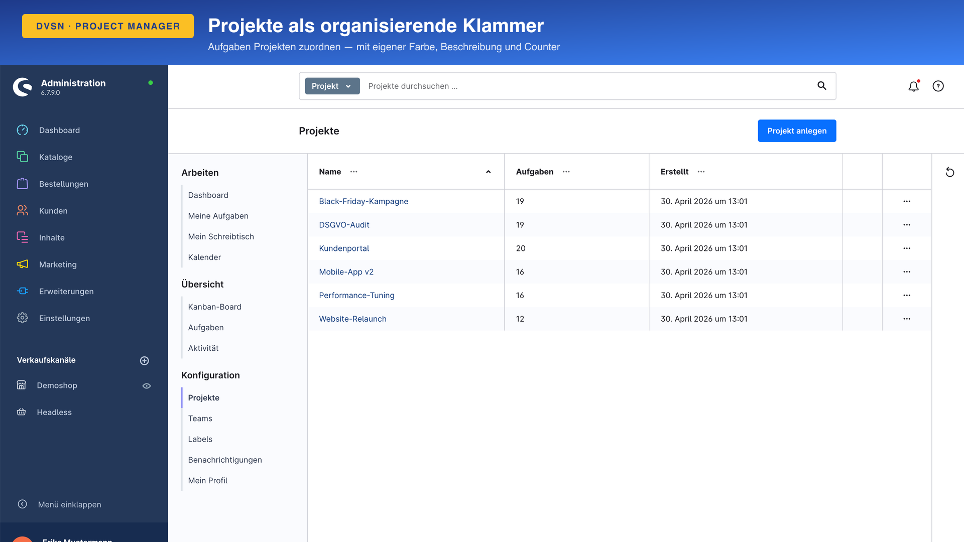 DvsnProjectManager
