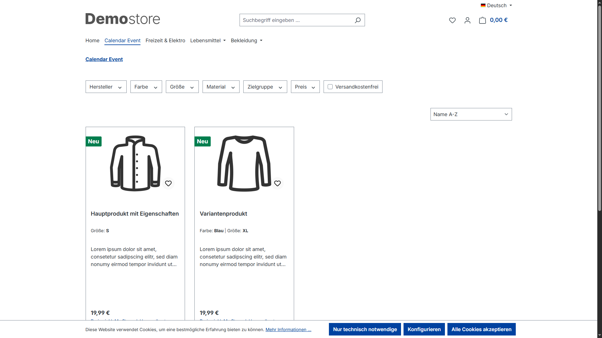 SisiShoppingExperienceCalendar