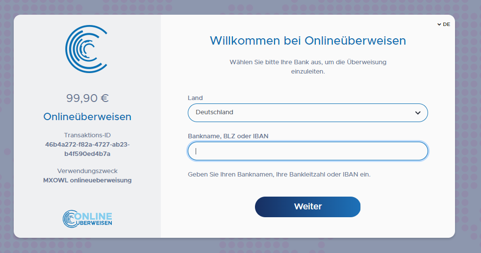 PatworxOnlineueberweisen