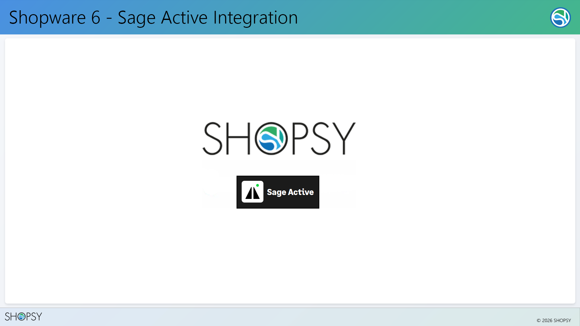 ShopsySageActiveConnector