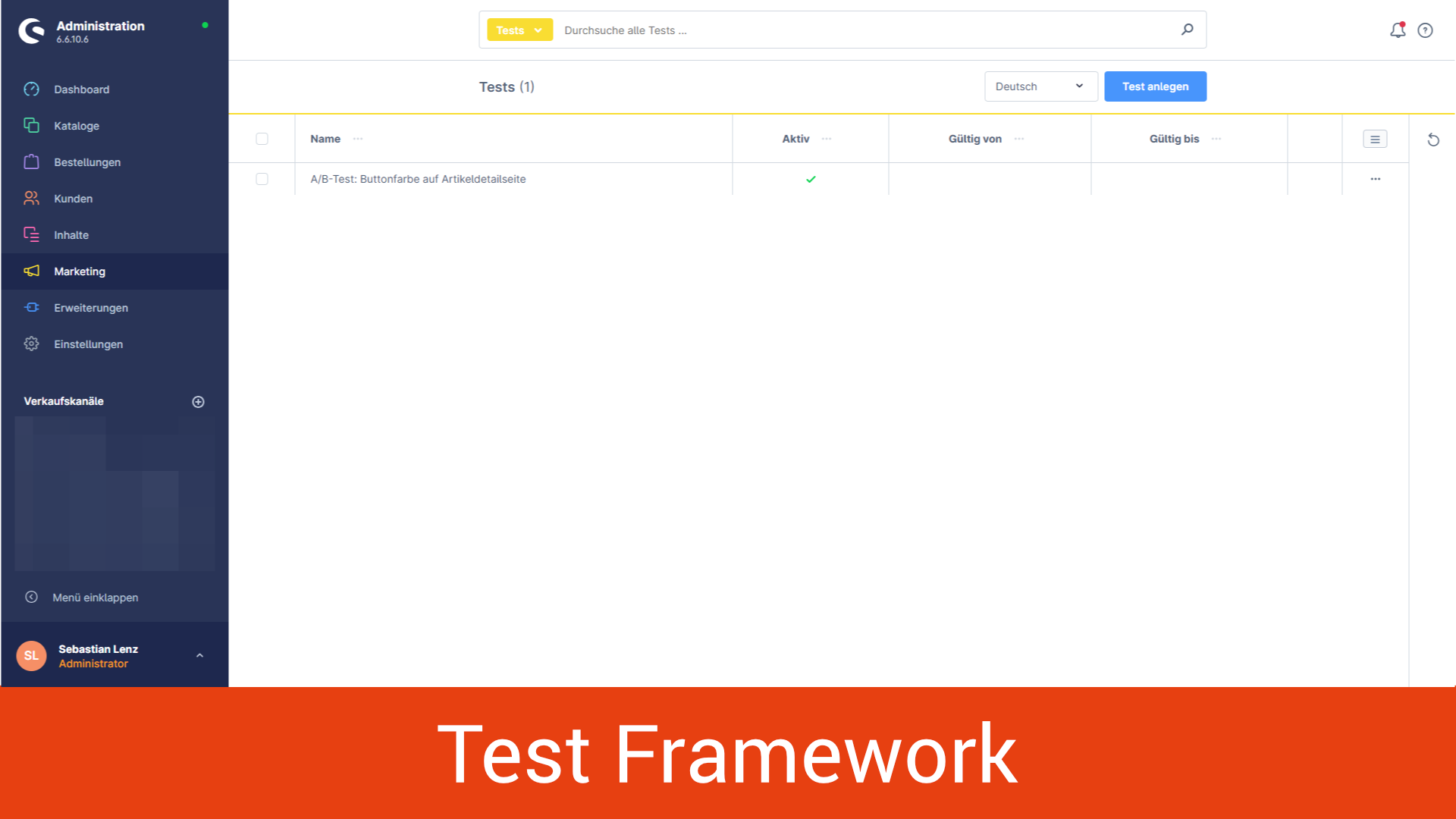 LenzPlatformTestFramework