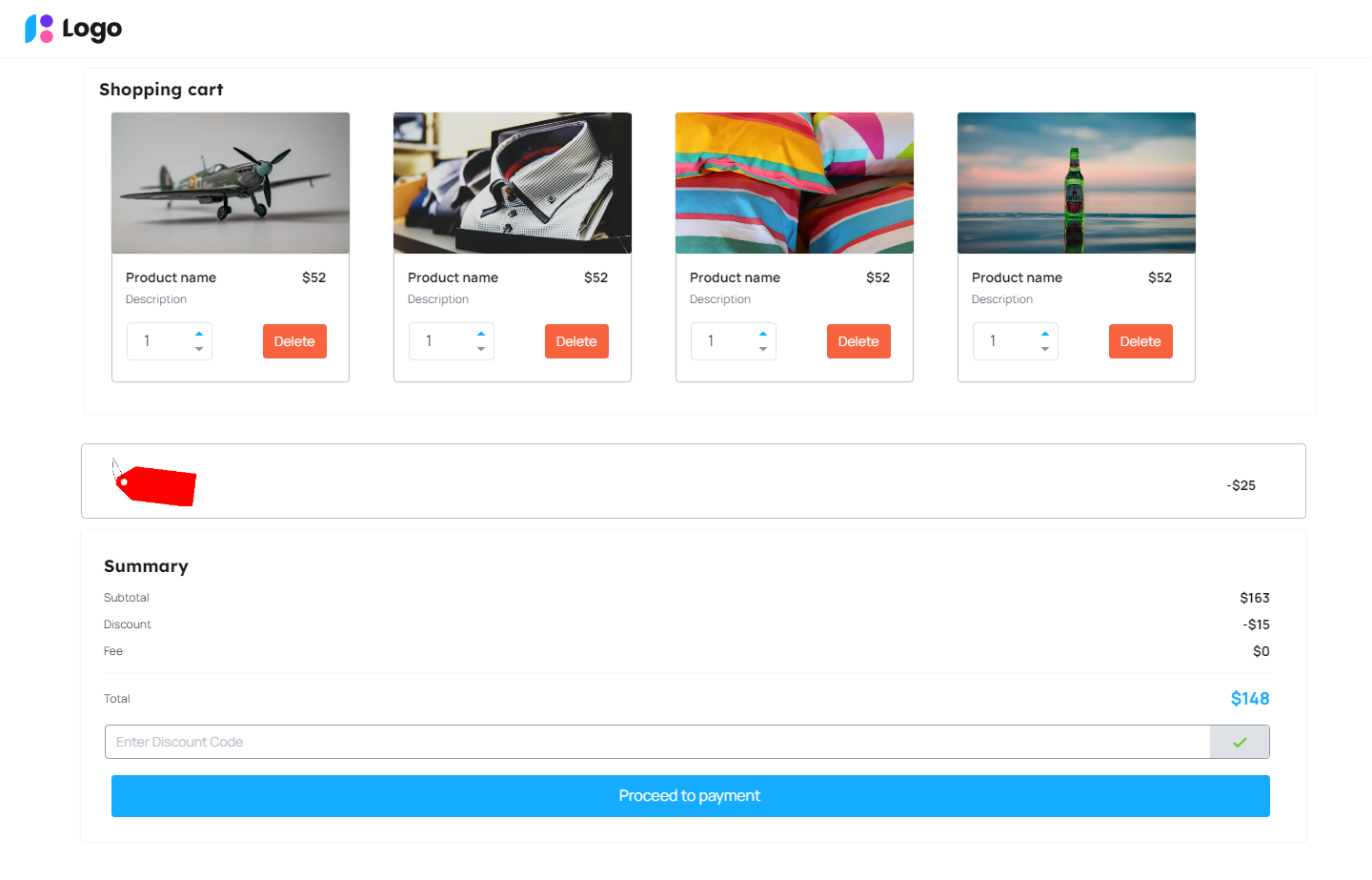 ICTECHCartPageStyling