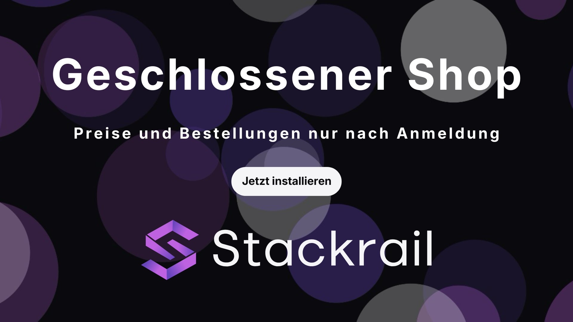 StackrailClosedShop