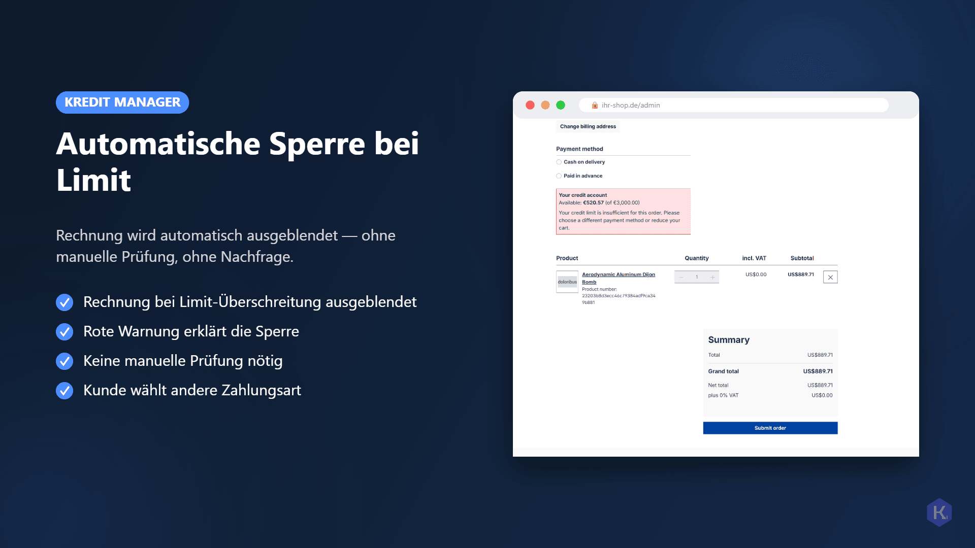KommoraCreditManager