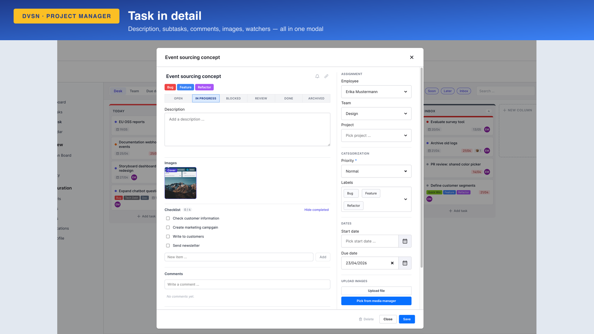 DvsnProjectManager